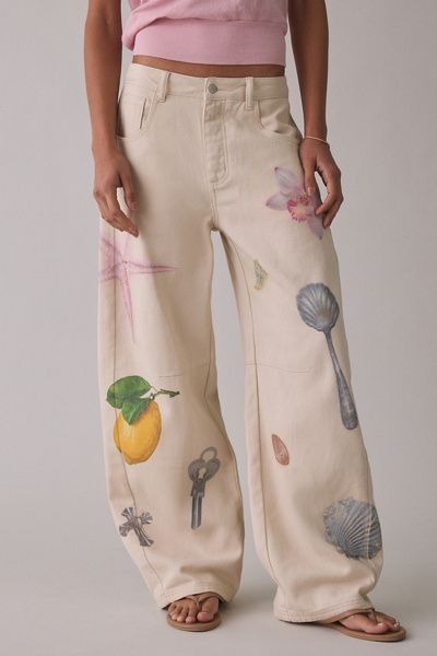 Muse Assembly Bay Icon Graphic Baggy Jeans | Urban Outfitters