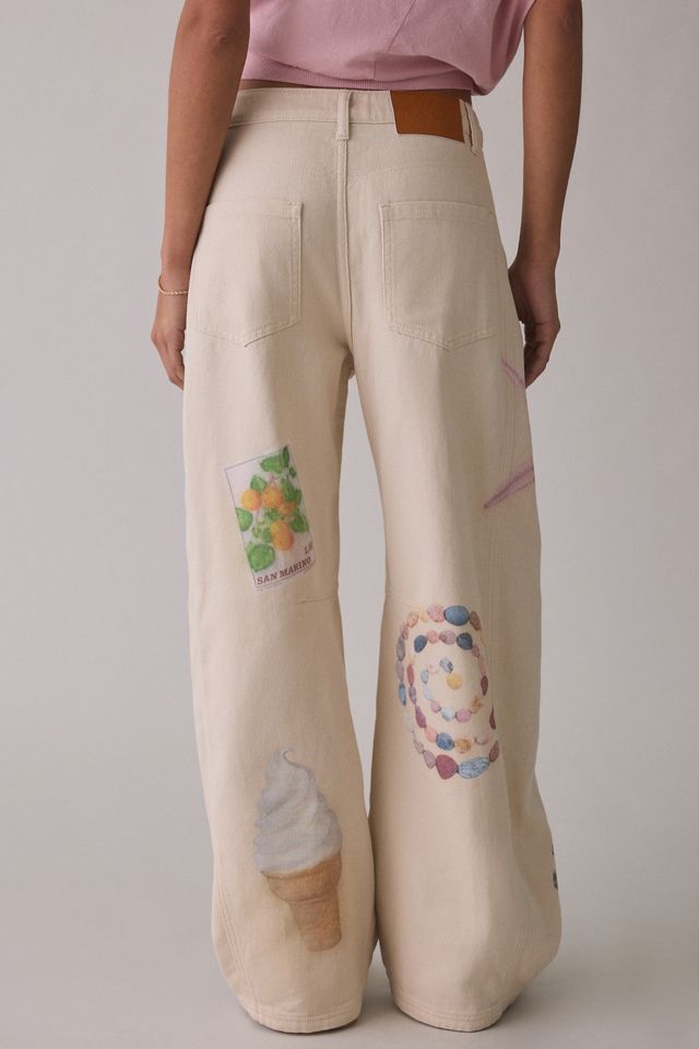 Jeans amples à motif Bay Icon Muse Assembly #2