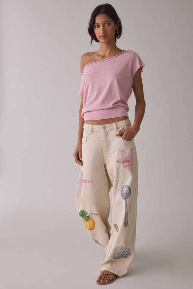 Jeans amples à motif Bay Icon Muse Assembly #3