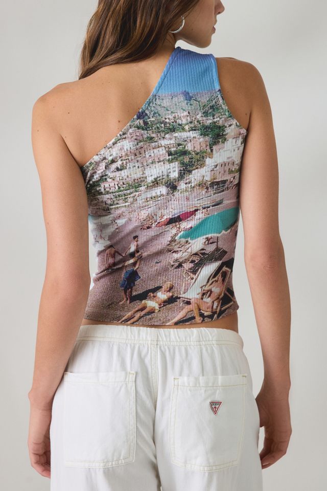 Muse Assembly Sandy One-Shoulder Top #1
