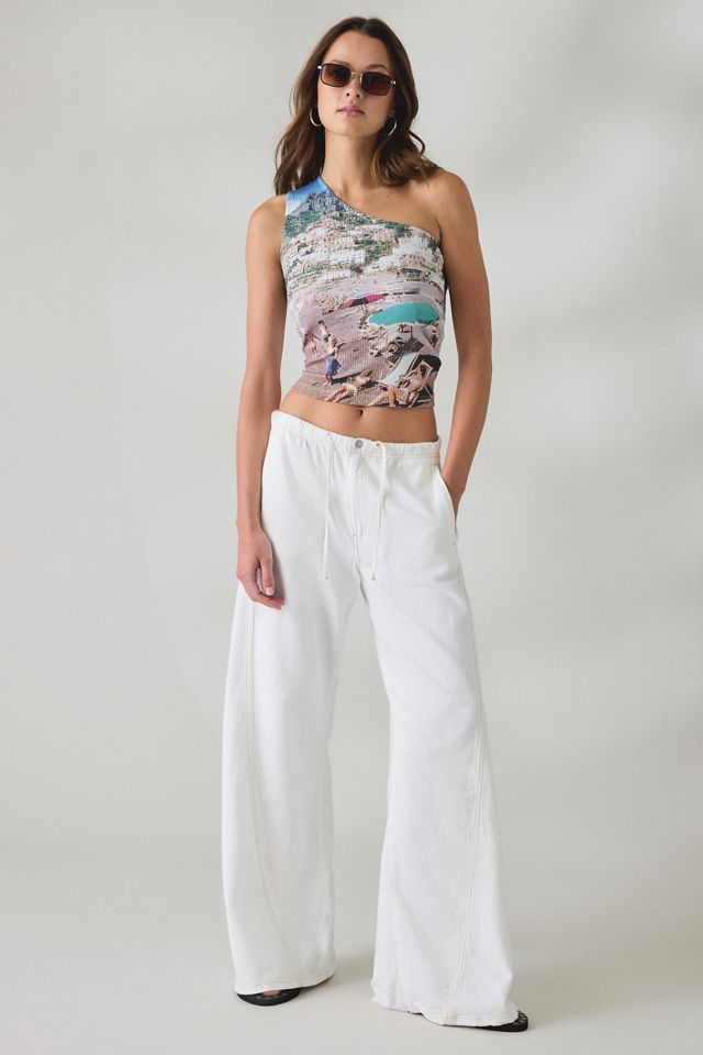 Muse Assembly Sandy One-Shoulder Top #3