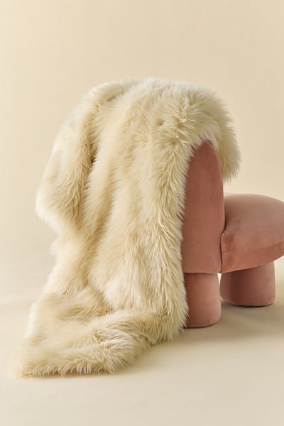 Rory Faux Fur Throw Blanket
