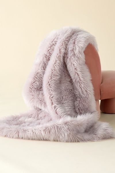 Rory Faux Fur Throw Blanket