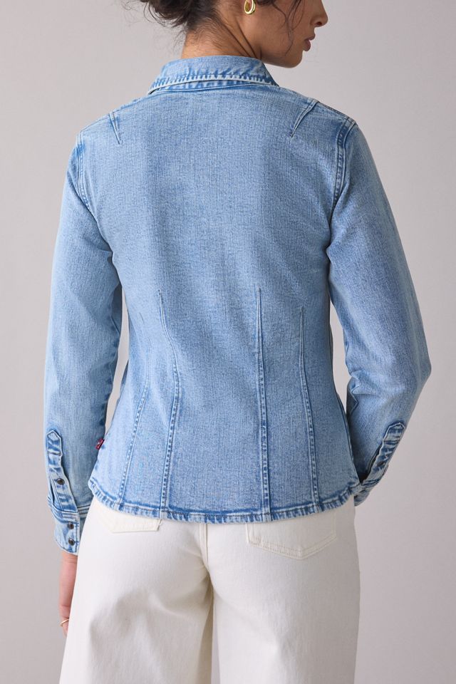 Levi’s® Long Sleeve Shaped Denim Shirt #3