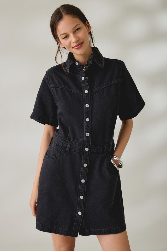 Levi's® Logan Short Sleeve Western Dress #1