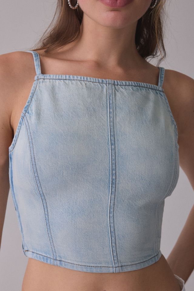 Levi’s® Square Neck Denim Tank Top #1
