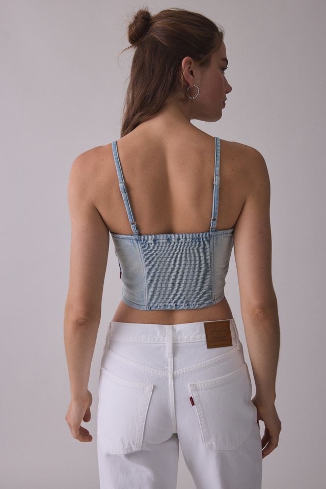 Levi’s® Square Neck Denim Tank Top #2