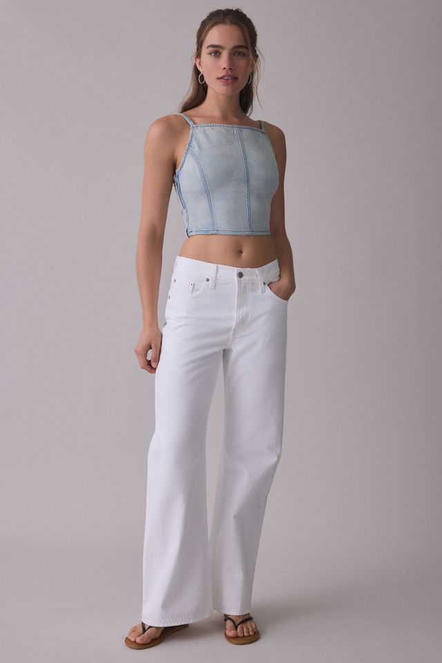 Levi’s® Square Neck Denim Tank Top #4