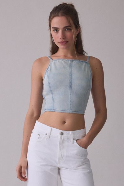 Levi’s® Square Neck Denim Tank Top