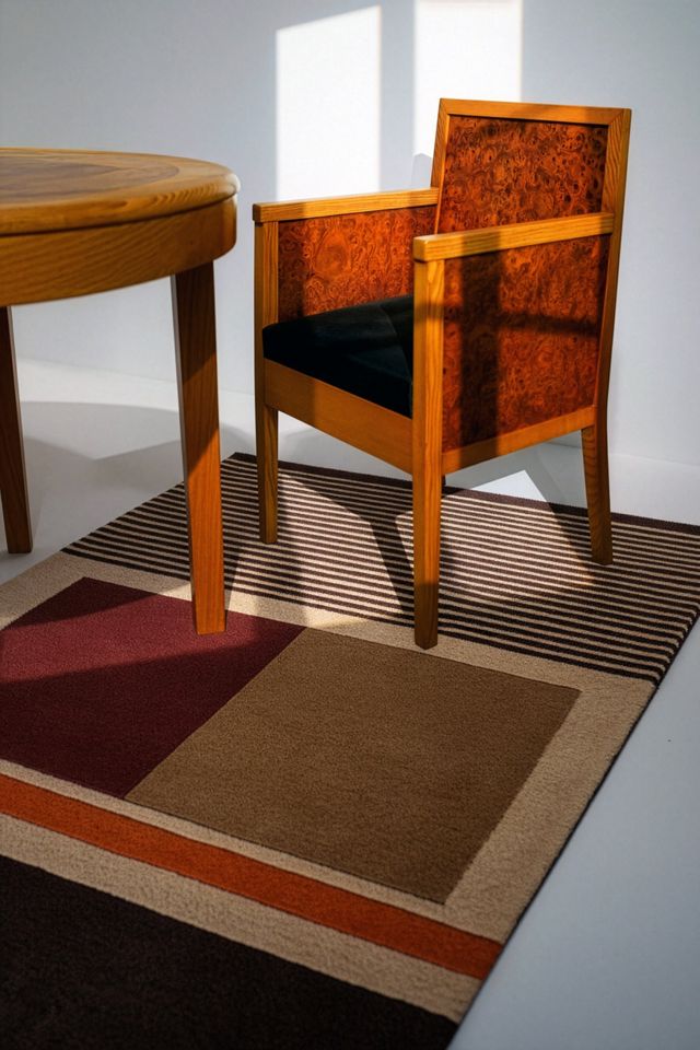 Jubi Fieldwork Hand Tufted Wool Rug #1