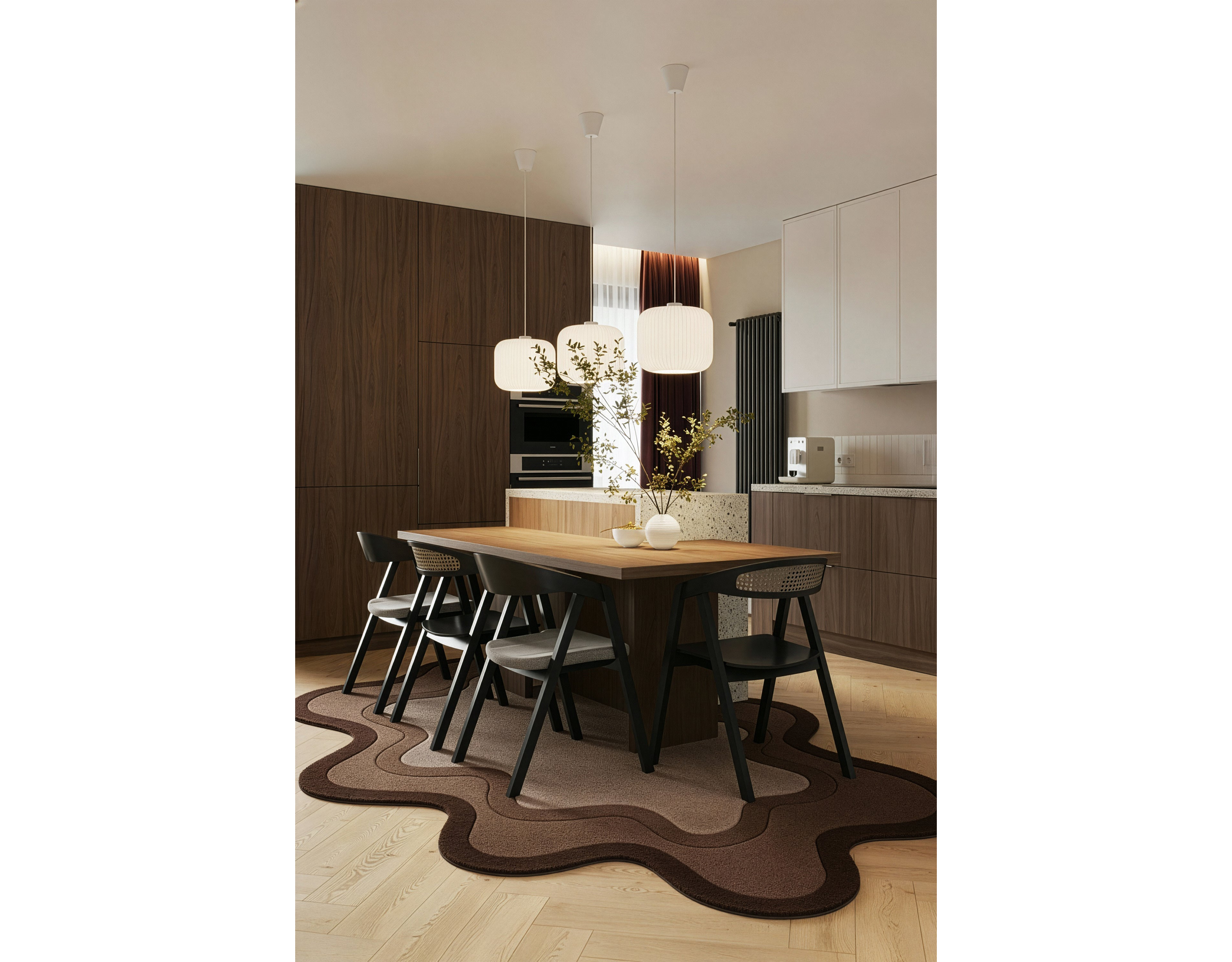 Jubi Puddle Hand Tufted Wool Rug