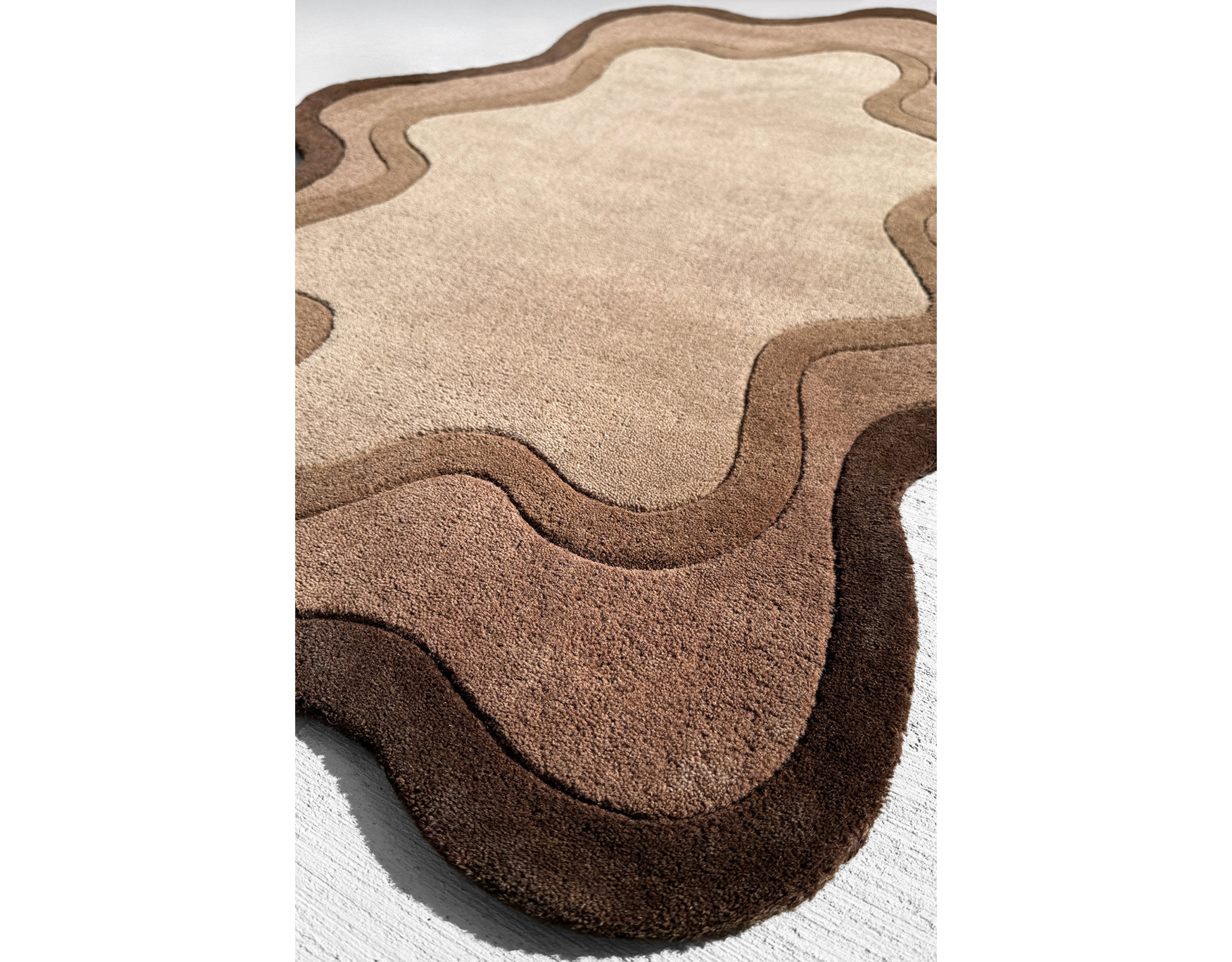 Jubi Puddle Hand Tufted Wool Rug