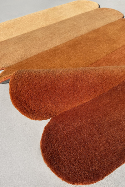 Jubi Tiers Hand Tufted Wool Rug