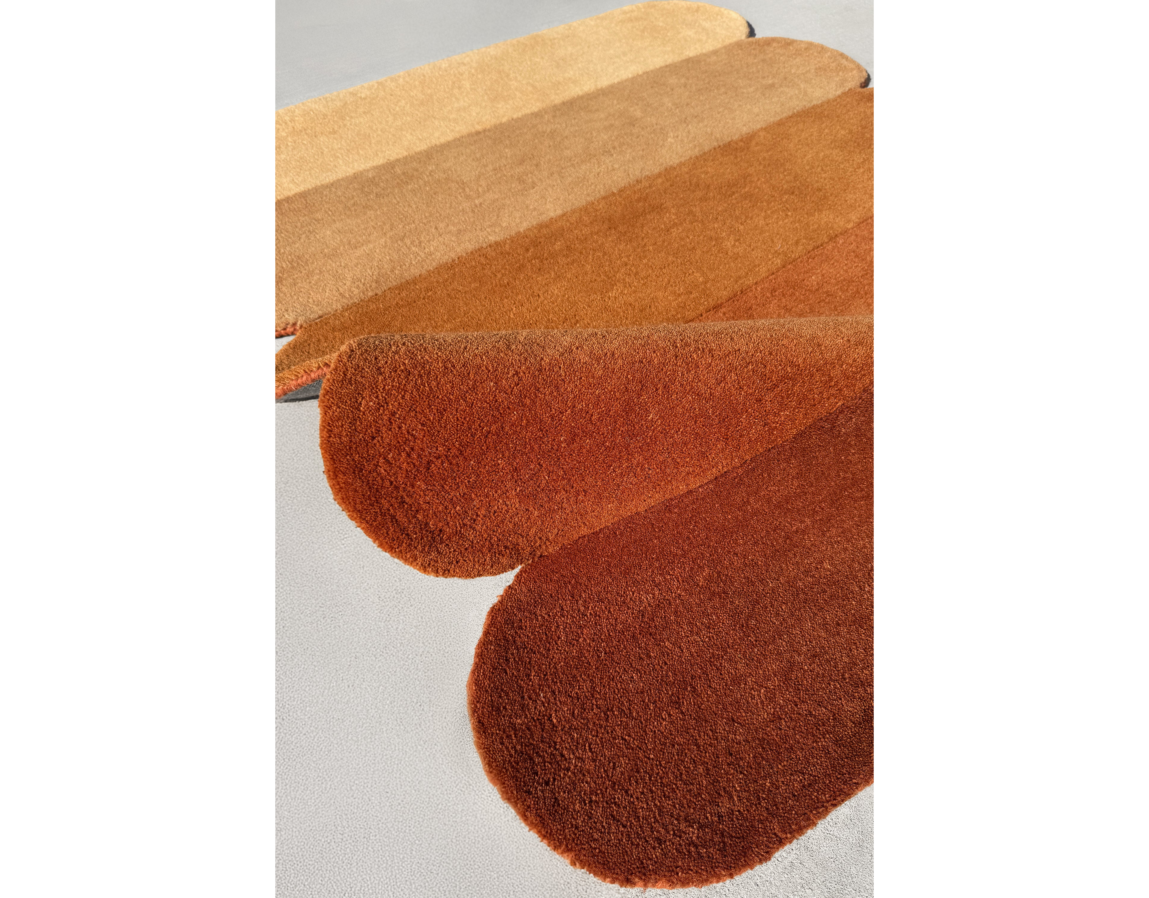 Jubi Tiers Hand Tufted Wool Rug