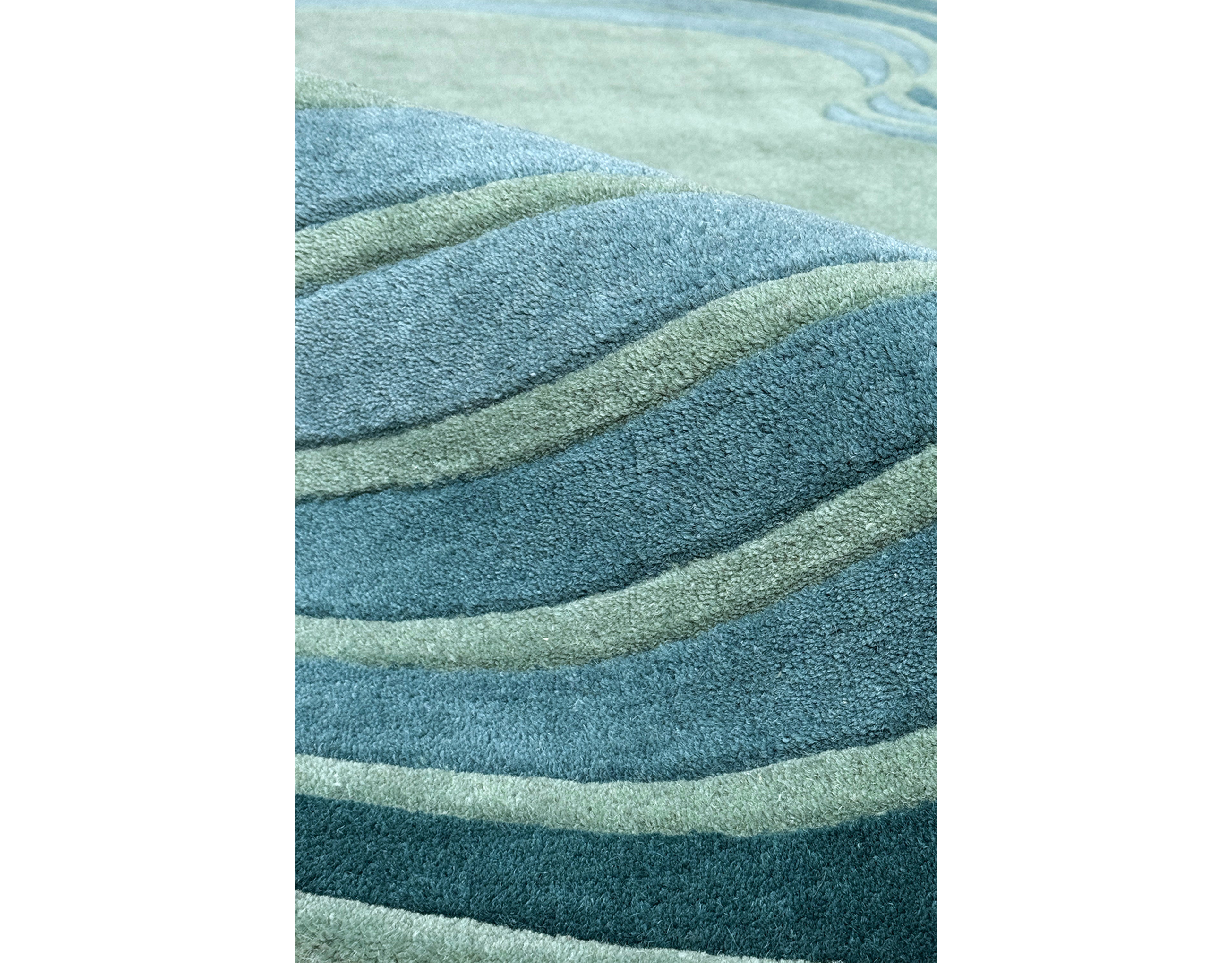 Jubi Undula Hand Tufted Wool Rug