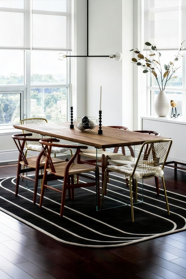 Jubi Vault Hand Tufted Wool Rug #1