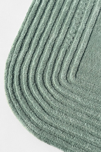 Jubi Zen Garden Hand Tufted Wool Rug