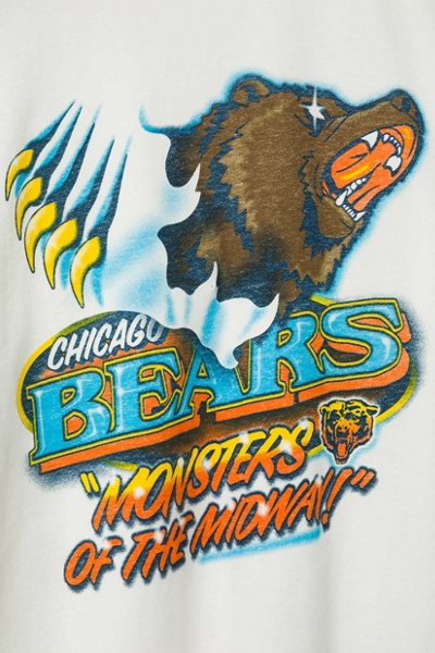 Junk Food NFL Chicago Bears Monsters Vintage Inspired Tee