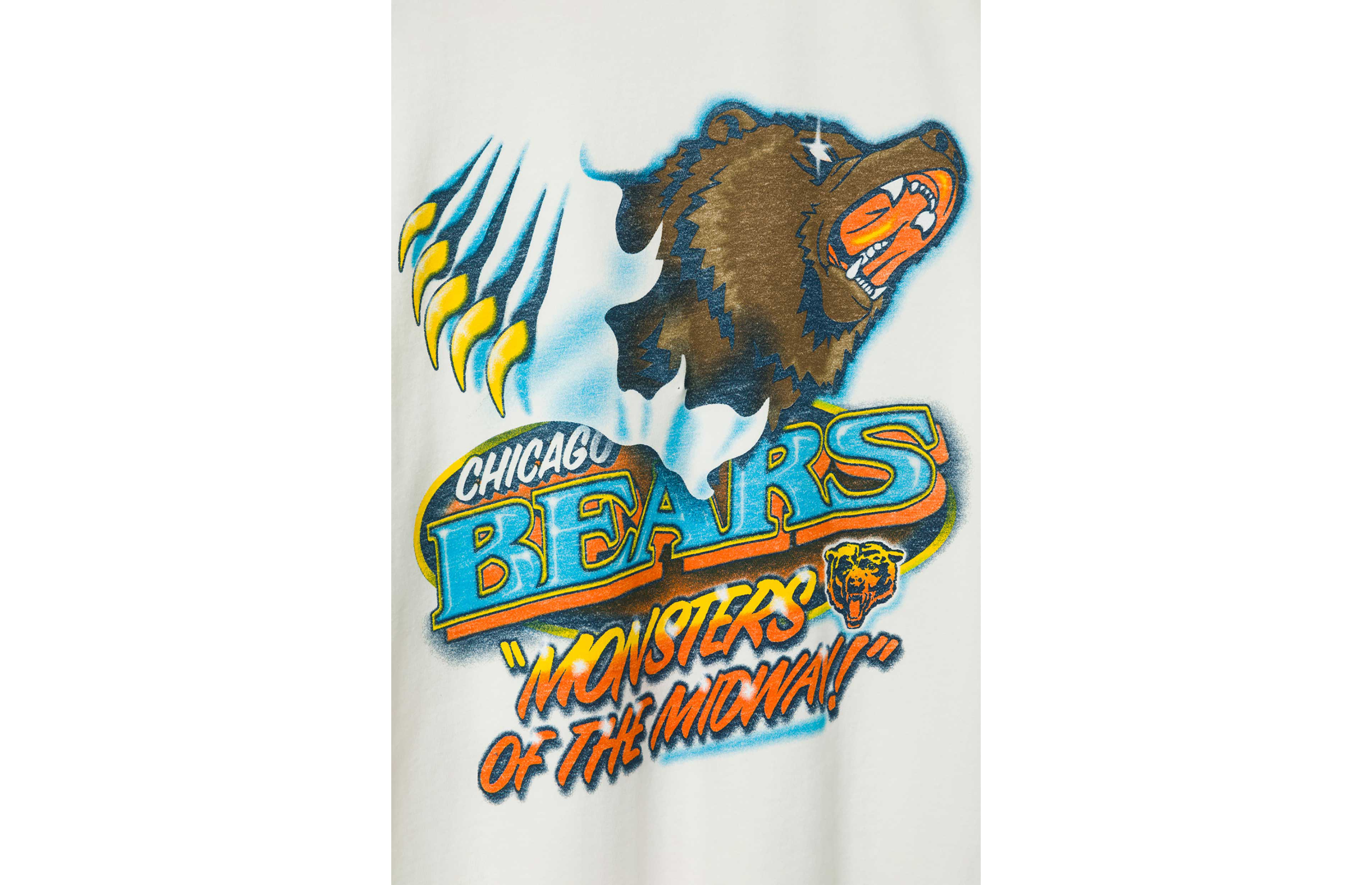 Junk Food NFL Chicago Bears Monsters Vintage Inspired Tee