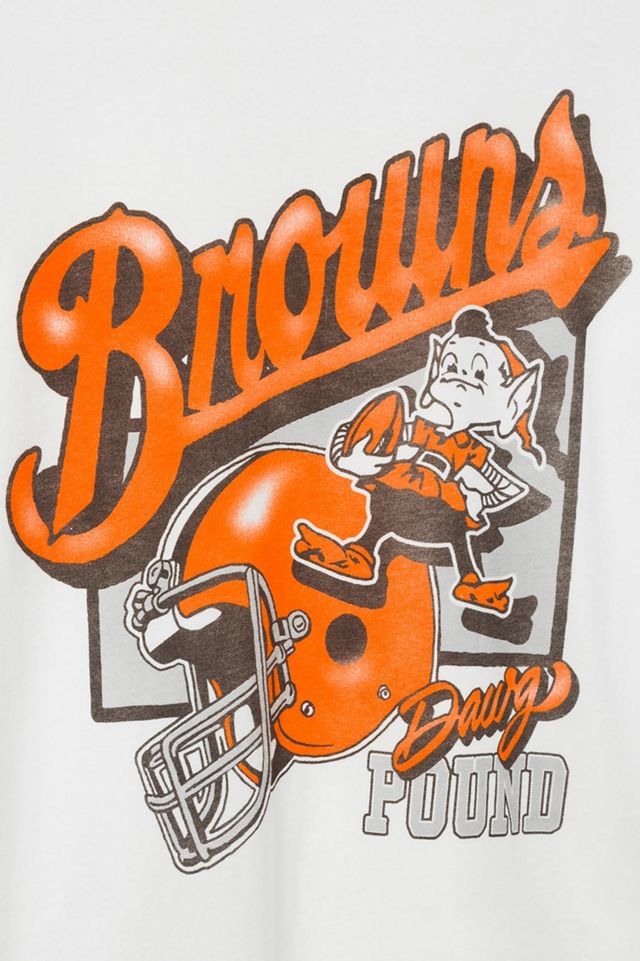 Junk Food NFL Cleveland Browns Dawg Pound Vintage Inspired Tee #1