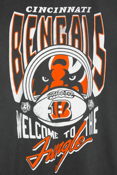 Junk Food NFL Cincinnati Bengals Eyes Vintage Inspired Tee