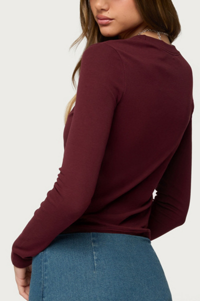 Edikted 76 Long Sleeve T Shirt