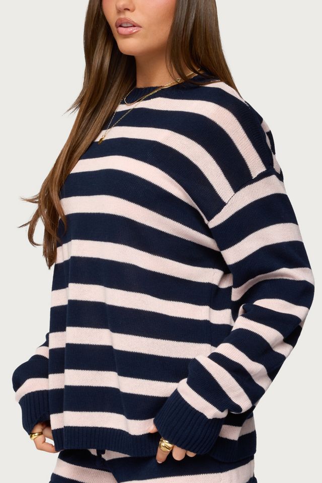 Edikted Amaris Oversized Striped Sweater #2
