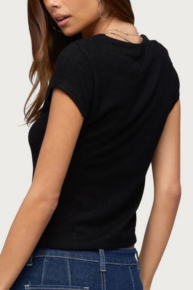Edikted Blaunca Asymmetric Knit Top #4