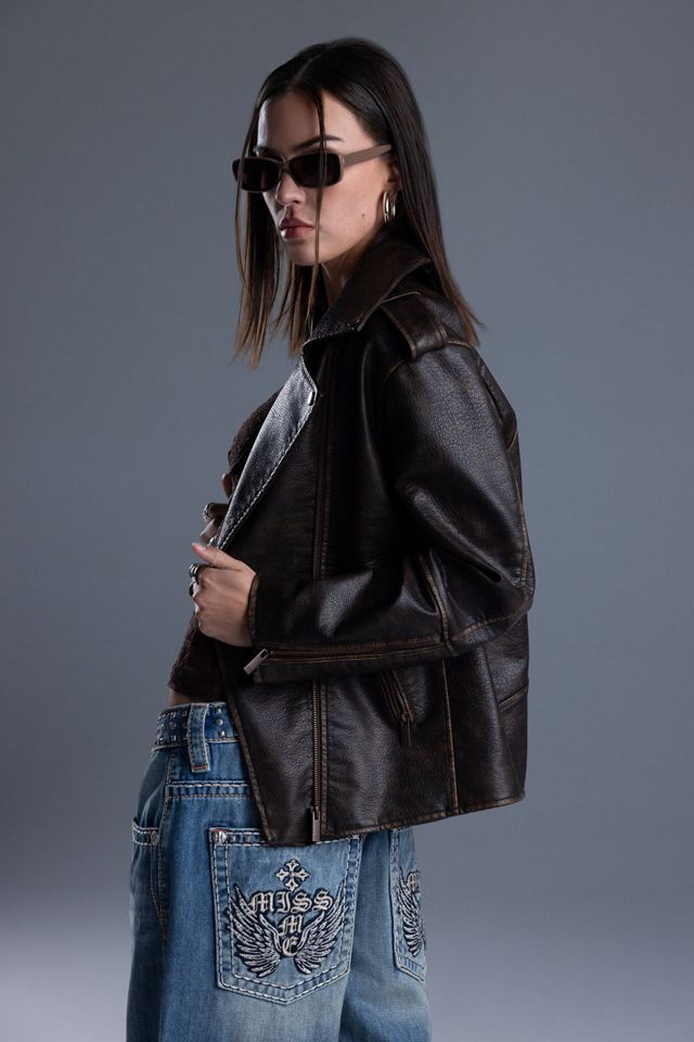 Miss Me Elara Leather Jacket #2