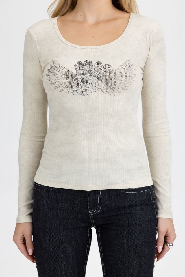 Miss Me Arlo Ribbed Knit Top #1