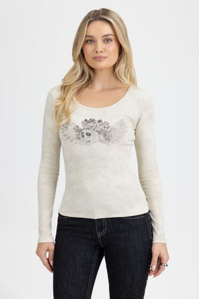 Miss Me Arlo Ribbed Knit Top