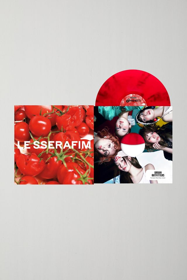 LE SSERAFIM - 1st Single Album SPAGHETTI UO Exclusive LP | Urban