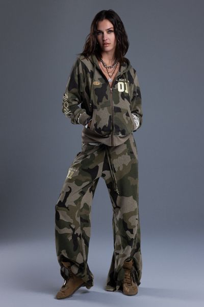 Miss Me Sadie Camo Sweatpants