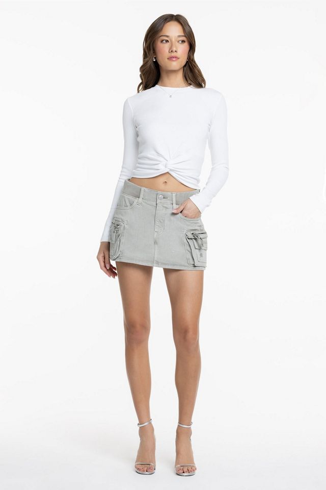 Miss Me Harlow Cargo Skirt #2