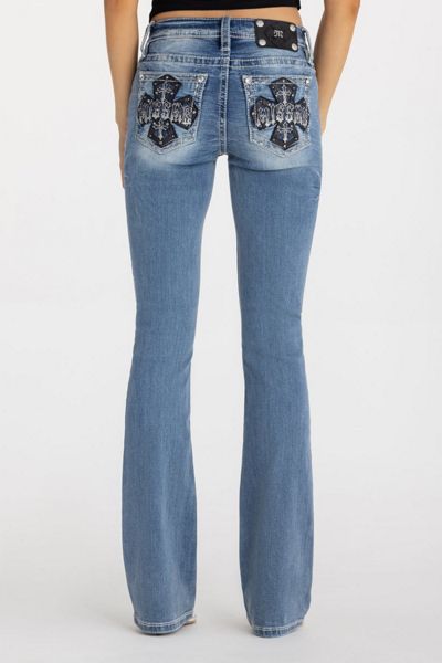 Miss Me Venus Cross Bootcut Jean