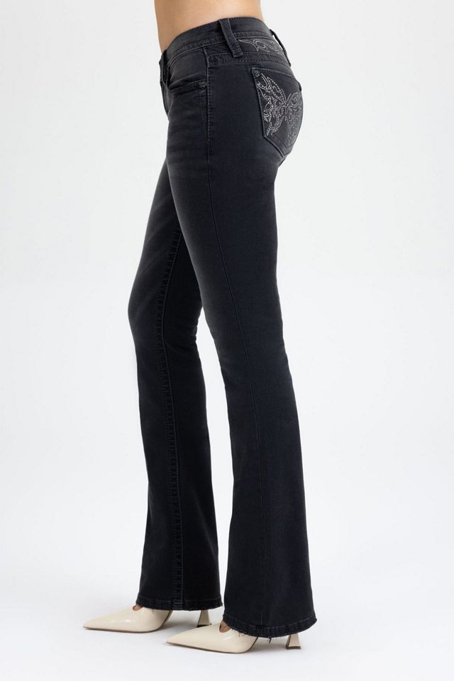 Miss Me Risa Butterfly Bootcut Jean #3