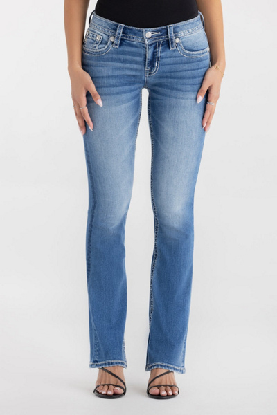 Miss Me Solene Fleur Bootcut Jean