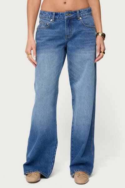 Edikted Lauryn Low Rise Baggy Jeans