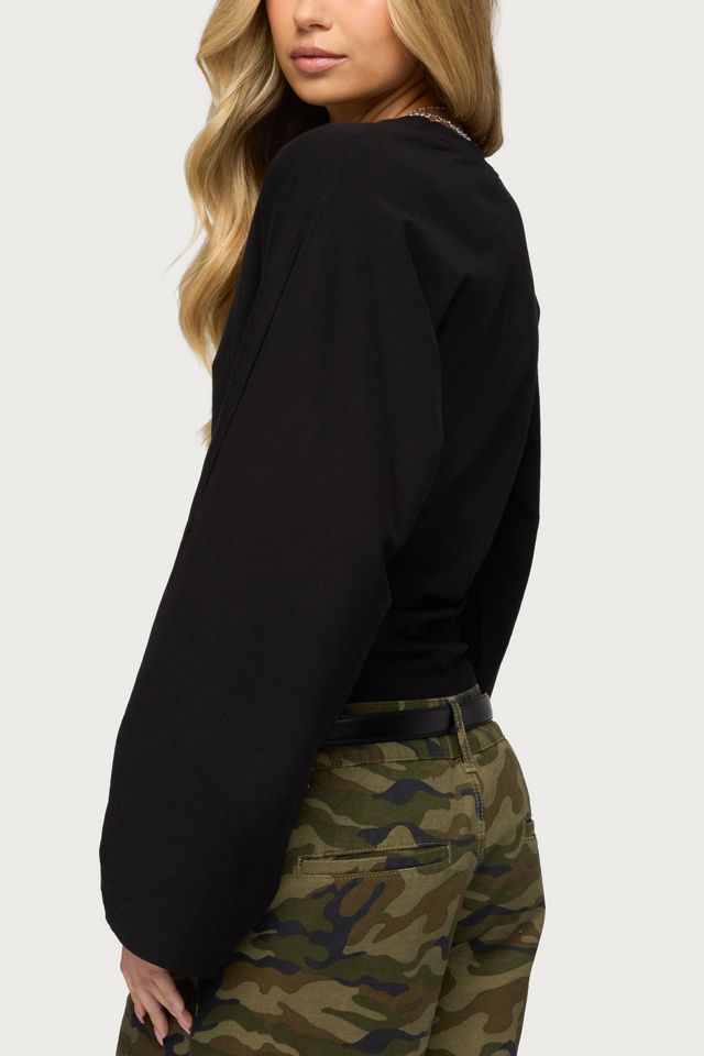 Edikted Charlisa Cinched Waist Top #4