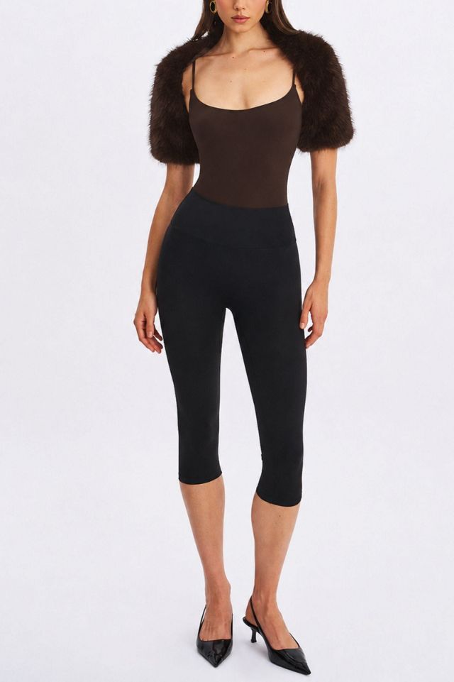 Miss Circle Kori Faux Fur Micro Bolero #2