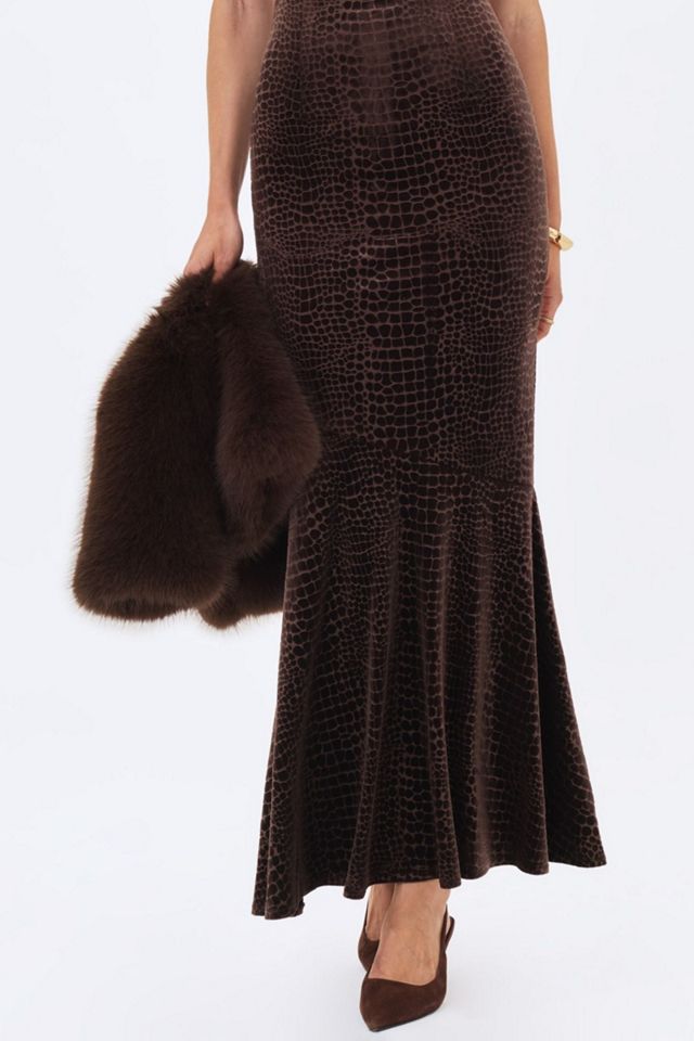 Miss Circle Kori Faux Fur Micro Bolero #4