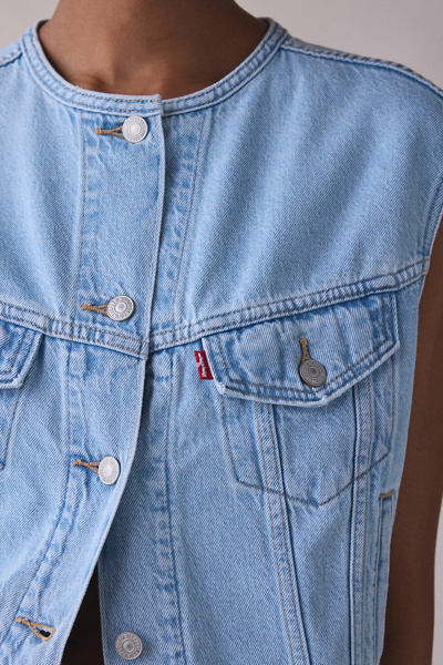 Levi’s® '90s Shrunken Collarless Denim Vest