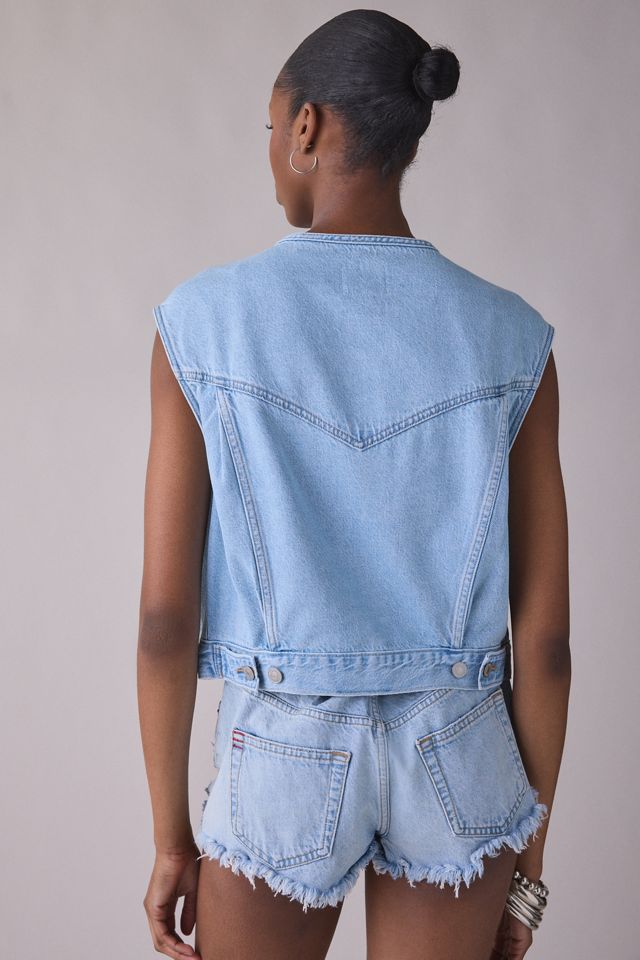 Levi’s® '90s Shrunken Collarless Denim Vest #3