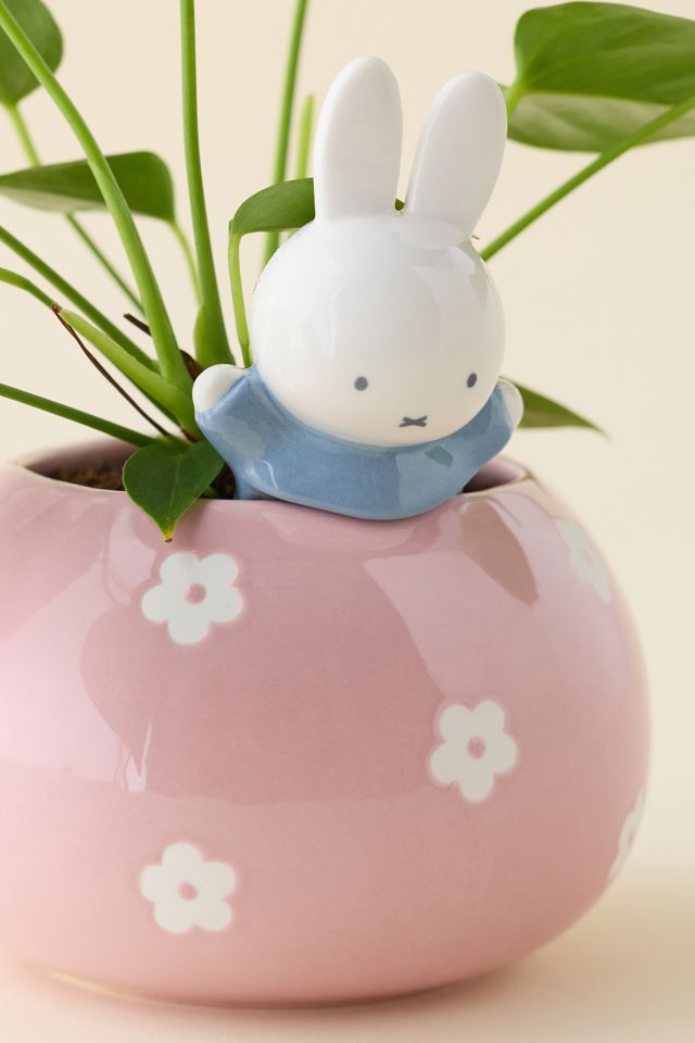 Miffy Peek-A-Bloom Floral Ceramic Planter #1
