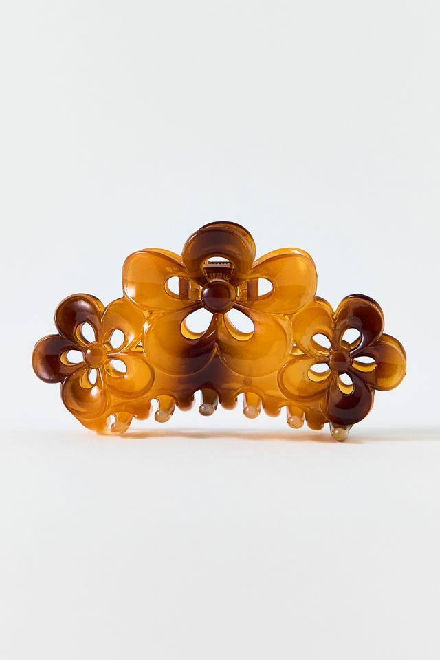Filigree Flower Claw Clip #1