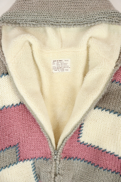 Vintage Full Zip Fleece Lined Jacket