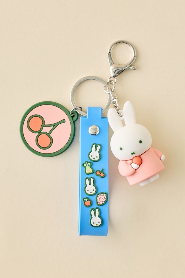 Miffy UO Exclusive 3D Rubber Lanyard Keychain #1