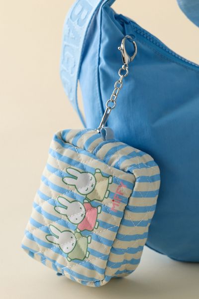 Miffy Mini Quilted Dopp Kit Pouch Keychain