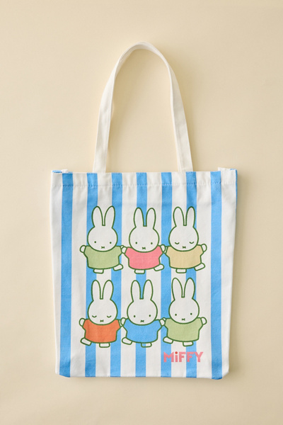 Miffy UO Exclusive Striped Tote Bag | Urban Outfitters