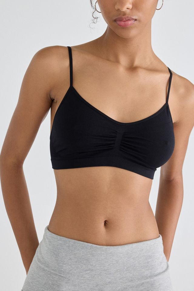 Bralette tricotée sans coutures à pincement avant Out From Under #2